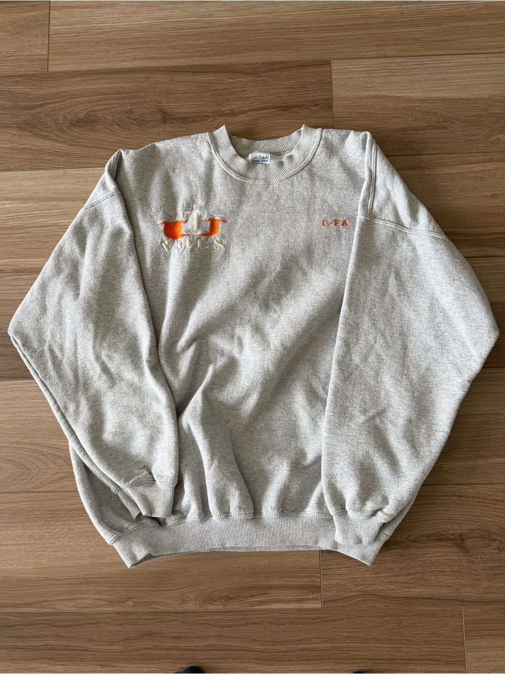 Vintage 90’s University of Tennessee Grandpa Grey Crewneck Sweatshirt